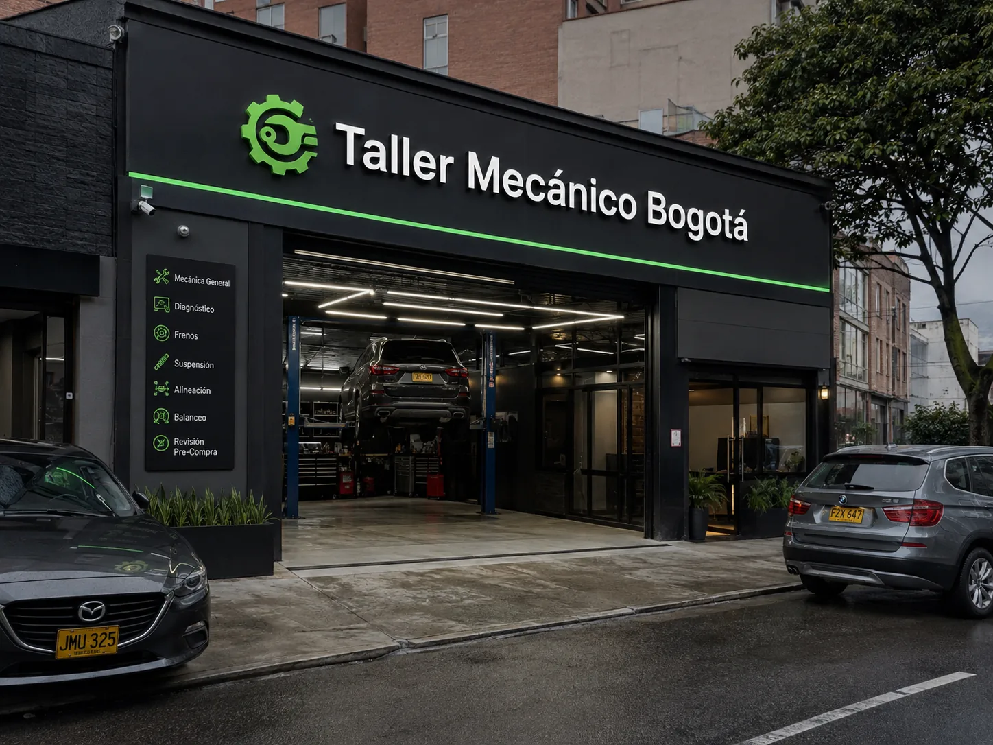 Cobertura local de Lubricentro Bogotá